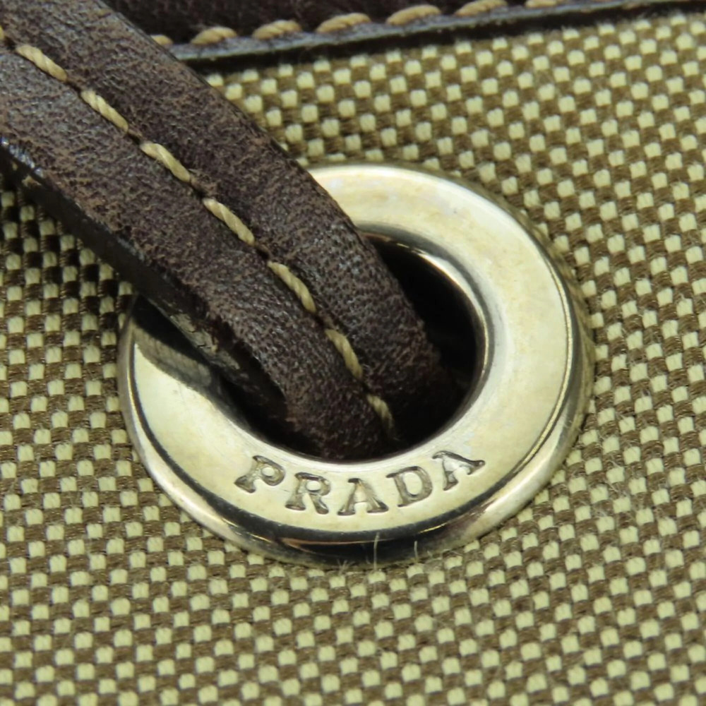 PRADA Brown Leather Shoulder Bag - Picture 11 of 16